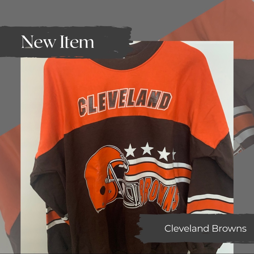 VINTAGE CLEVELAND BROWNS CREWNECK
